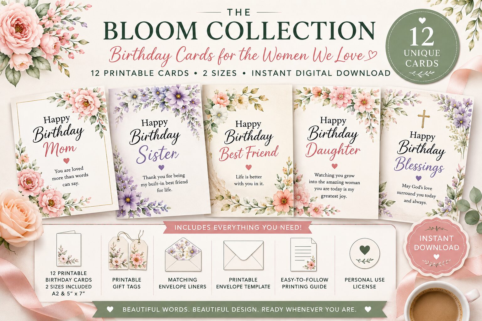 BLOOM COLLECTION PRODUCT SHOWCASE IMAGE